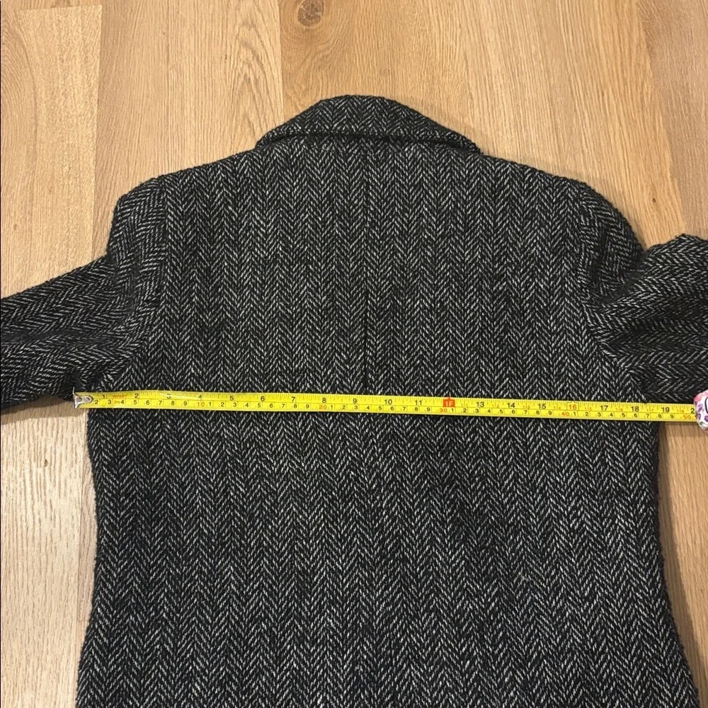 Vero Moda Black Double-Breasted Trench Coat - Picture 4 of 4